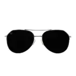 NOIR SILVER AVIATORE 1